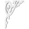 Ekena Millwork Baile Architectural Grade PVC Bracket, 5/8"W X 4"D X 6"H BKTP01X04X06BA - alternate 4